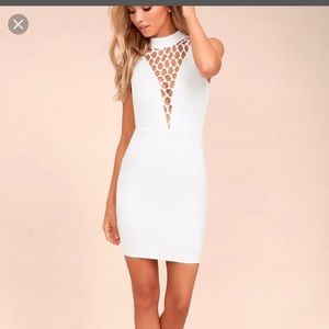 Brand New Lulus white Dress